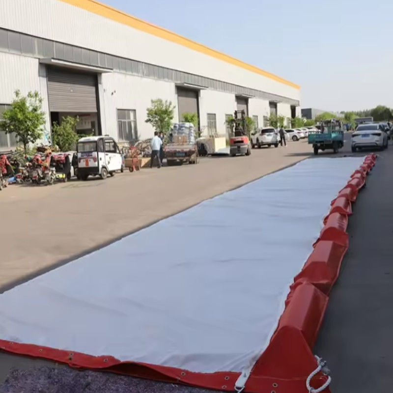 Thấm nước nổi Silt rèm PVC Silt rèm Boom Silt rèm dầu PVC Boom dầu chứa hàng rào Silt rèm