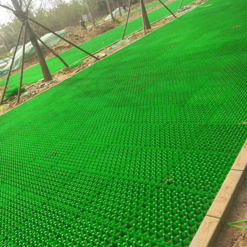 Cỏ Paver Mat nhựa cỏ lưới cỏ sỏi đường vỉa hè đường vỉa hè lưới cỏ