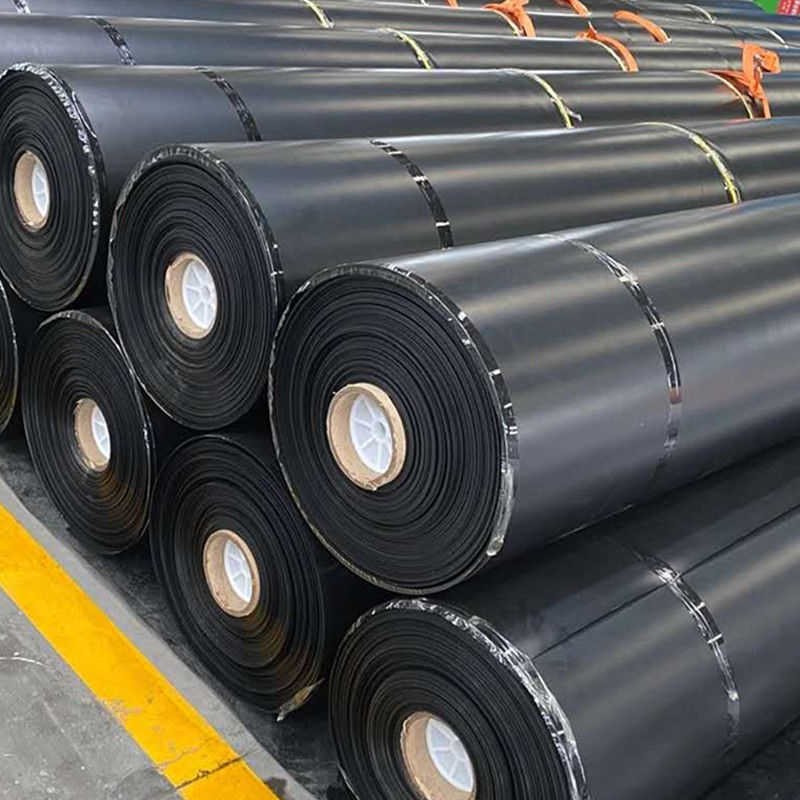 0.75mm 1mm chống rò rỉ chống rò rỉ HDPE mịn Geomembrane Liner hồ để xử lý dung dịch