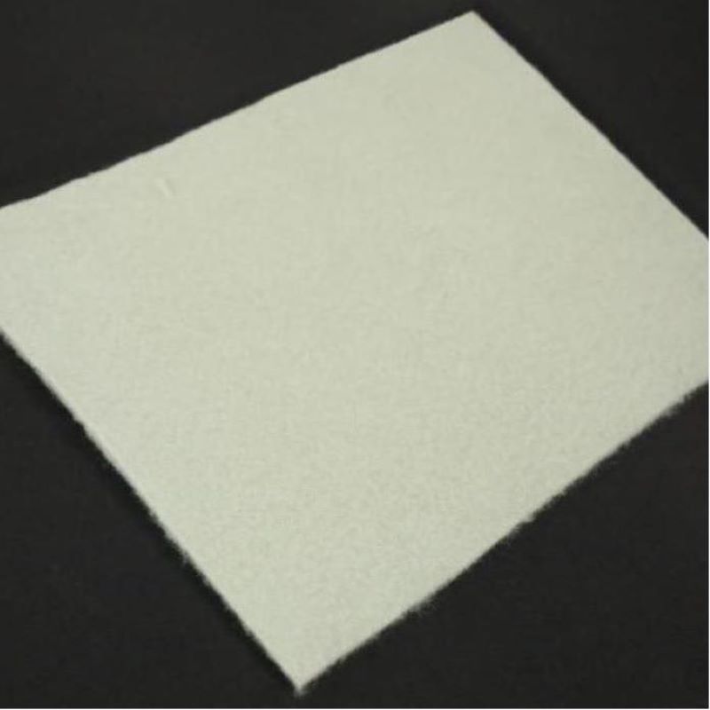 Màu trắng đen không dệt kim đâm Geotextile PET PP cho đường bộ đường cao tốc đường sắt