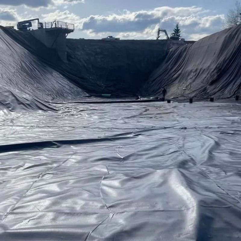 HDPE High Definition Polyethylene Liner Phong cách thiết kế công nghiệp cho cá và nông trại tôm