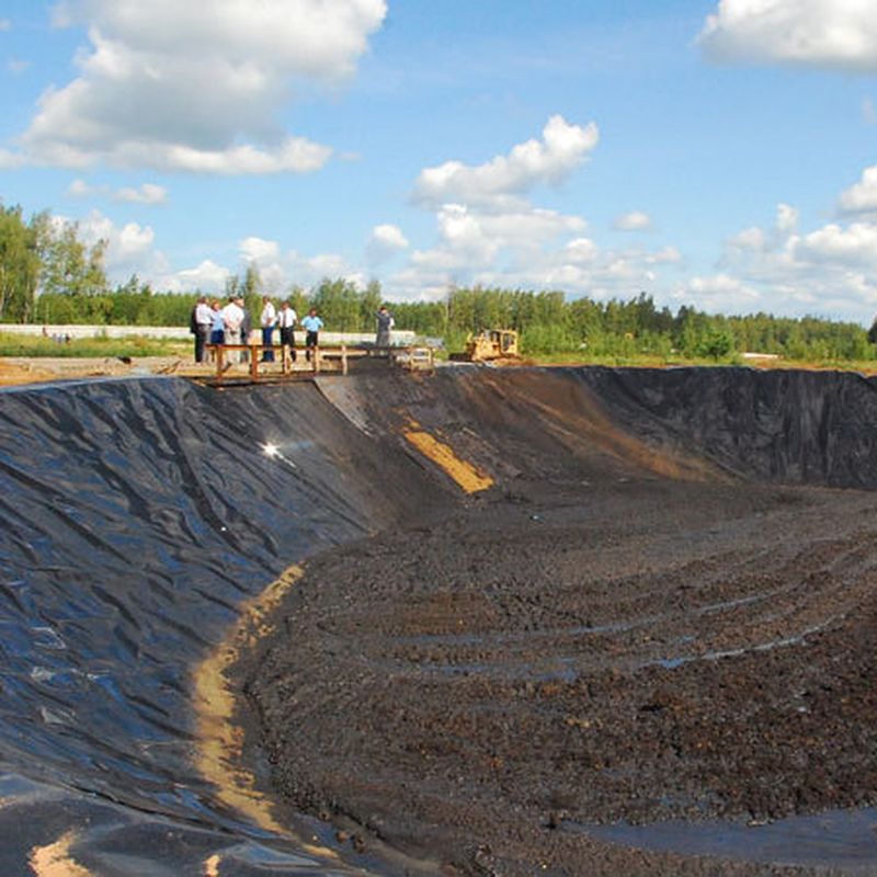 HDPE tùy chỉnh LDPE LLDPE PVC Geomembranes Pond Liner cho cá và tôm