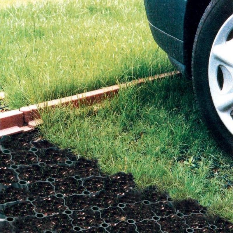 HDPE Pavers Grass Grid Polyester Geogrid Nhựa cho bãi đậu xe Fire Exit Wholesale Landscape Ground Geocell Gravel Paddock Grid
