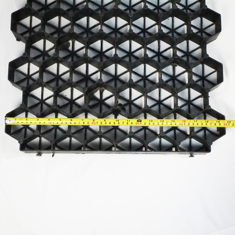 Mạng lưới cỏ nhựa cho bãi đậu xe Fire Exit HDPE Pavers Geogrid cho cảnh quan Ground Geocell Gravel Paddock Grid