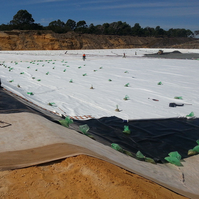 Không thấm tia UV chống lại HDPE Geomembrane Pond Liner cho nuôi trồng thủy sản Nông nghiệp Đập bãi rác Chăn nuôi cá Biodigester khai thác mỏ