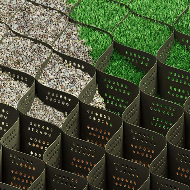 Lưới địa kỹ thuật polyester cường độ cao một chiều để gia cố đất, hỗ trợ Geocell và các ứng dụng kỹ thuật dân dụng khác nhau, Bền, Đáng tin cậy và Có sẵn