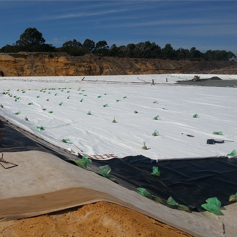 PET/PP Spunbond Nonwoven Fabric Geotextile cho hồ chứa hồ nhân tạo dung dịch hồ bơi bãi rác lọc cô lập