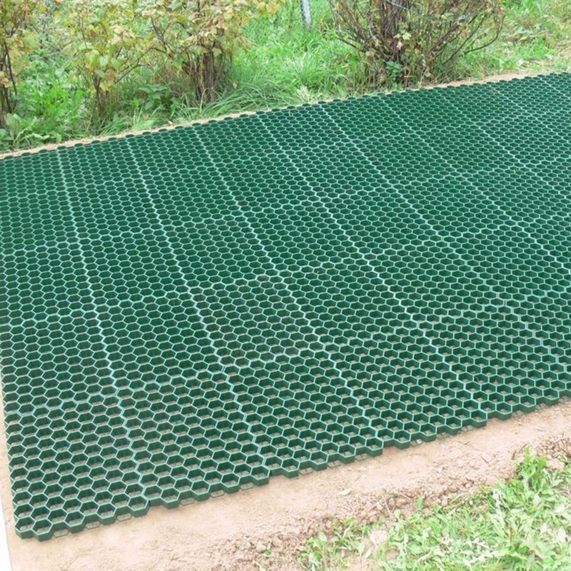 Mạng lưới paver cỏ HDPE hạng nặng để củng cố mặt đất thấm, đường lái xe, bãi đậu xe, cảnh quan và ổn định bãi cỏ
