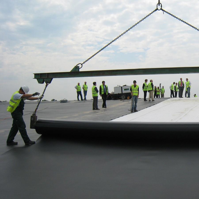 Polyethylene ngoài trời nuôi cá Geomembrane Pond Liner HDPE Containment Liner Lider Lider Lider Lider Geomembrane Liner