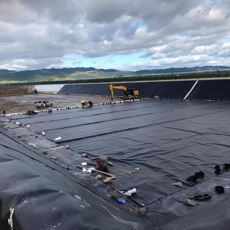 Polyethylene ngoài trời nuôi cá Geomembrane Pond Liner HDPE Containment Liner Lider Lider Lider Lider Geomembrane Liner