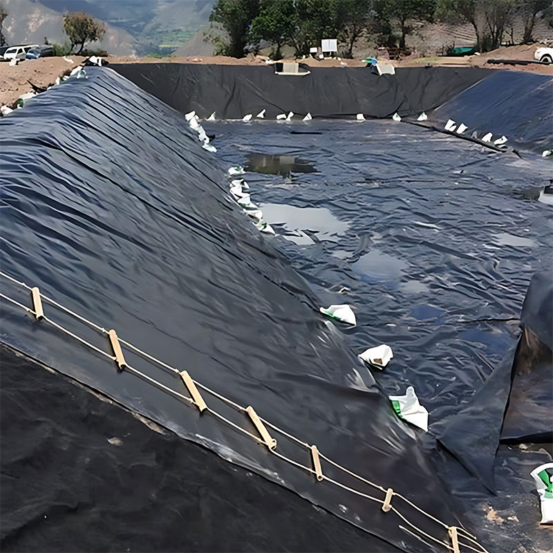 0.3mm/0.4mm/0.6mm/0.75mm/1mm/1.4mm/1.5mm 20mil 30mil 40mil HDPE Geomembrane Pond Liner / Geomembrane Nhà sản xuất Nhà phân phối giá