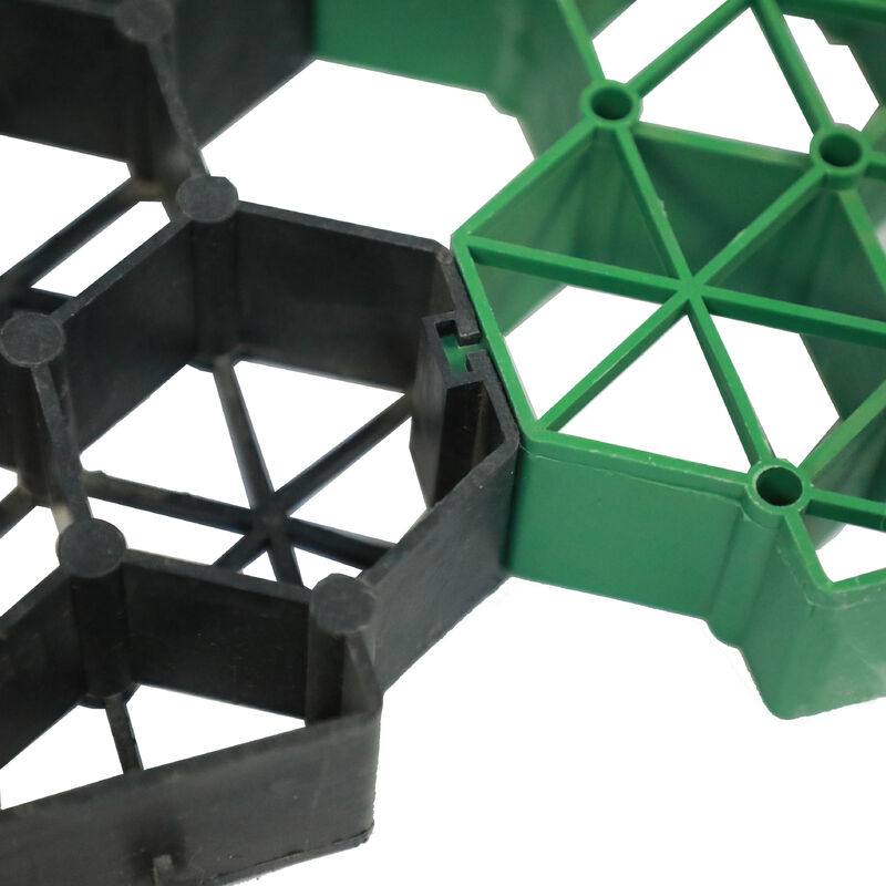 Đường mác cỏ HDPE thân thiện với môi trường bền cho đường lái xe, cảnh quan vườn, tăng cường bãi cỏ và ổn định sỏi bãi đậu xe