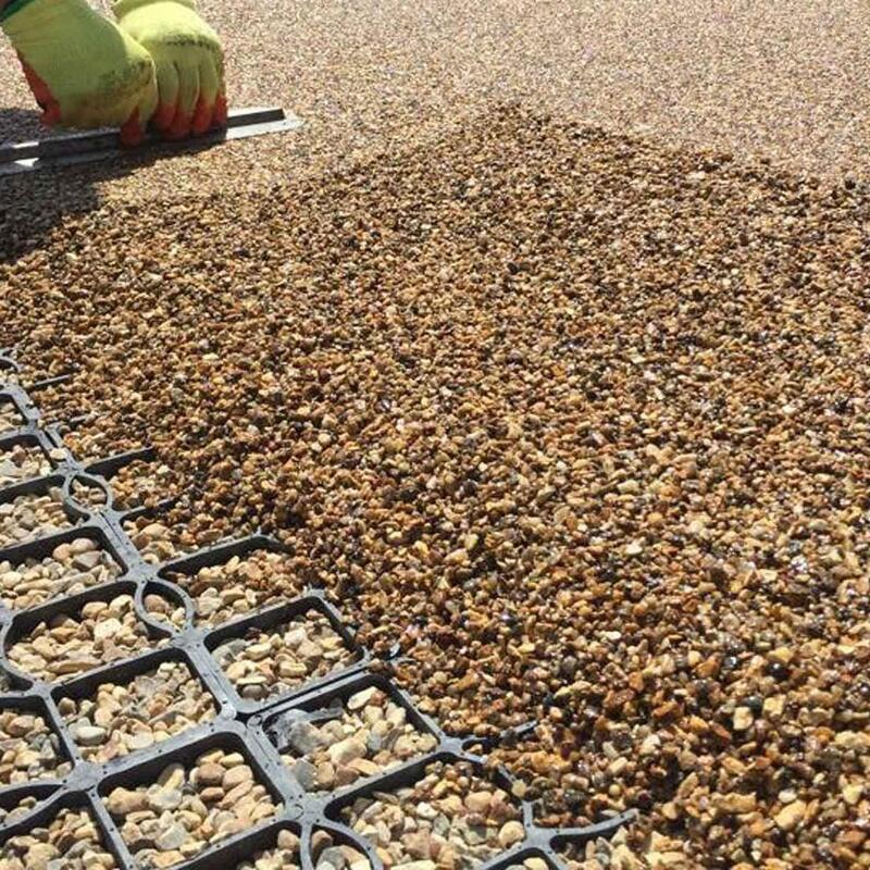 Lưới nhựa HDPE cho bãi đỗ xe lát cỏ, kiểm soát xói mòn sườn dốc, ổn định đất, lát sỏi và cảnh quan